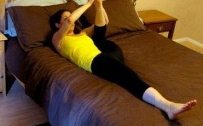 фитнес на кровати