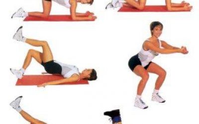 Фитнес упражнения для ног и ягодиц